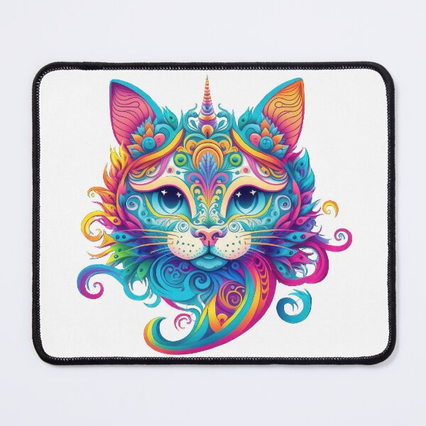 Item preview, Cute Rainbow Unicorn Cat designed and sold by thetripsitter.