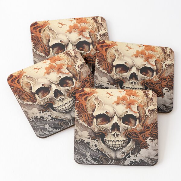 Item preview, Tattoo SKULL/1 designed and sold by Synthwave Poem.
