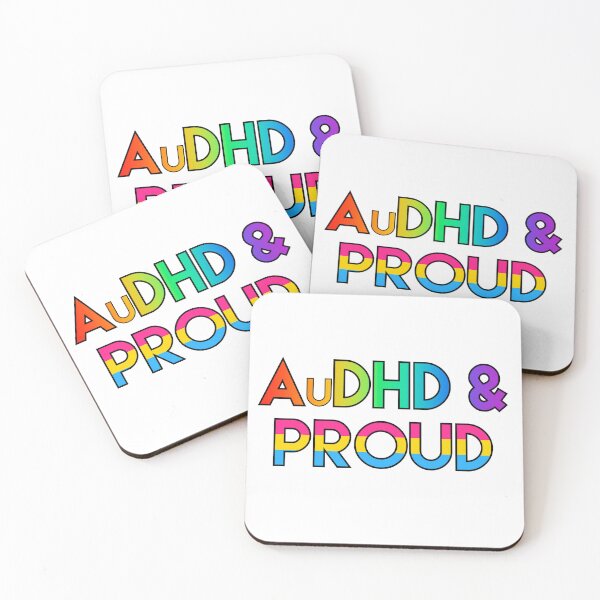 Item preview, AuDHD & proud - pansexual designed and sold by ramsaybaggins.