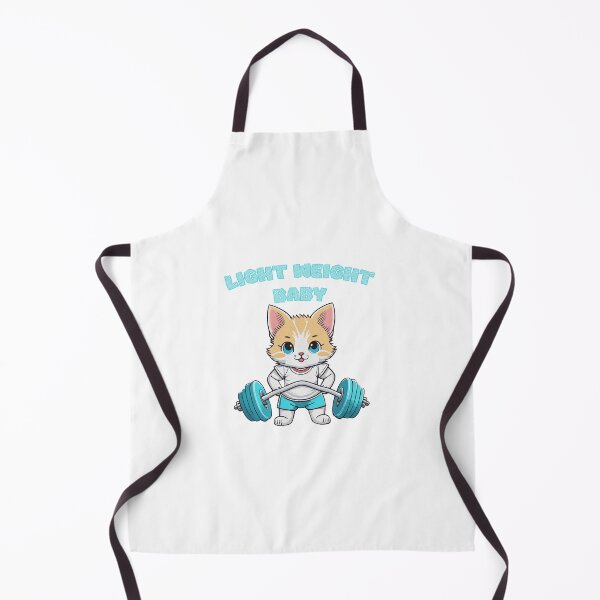 Item preview, Feline Bodybuilder - Cute Kitten at the Gym Poster designed and sold by Goopis.