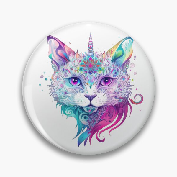 Item preview,  Lindo gato unicornio arcoiris designed and sold by thetripsitter.
