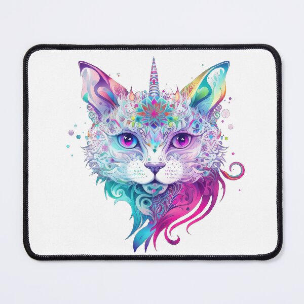 Item preview,  Cute Rainbow Unicorn Cat designed and sold by thetripsitter.