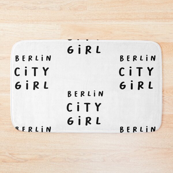 Item preview, Berlin CITY GIRL | Typography Design | Minimalist Aesthetic designed and sold by RM-Journey.