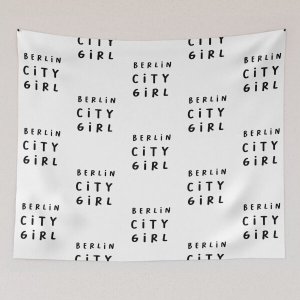 Item preview, Berlin CITY GIRL | Typography Design | Minimalist Aesthetic designed and sold by RM-Journey.