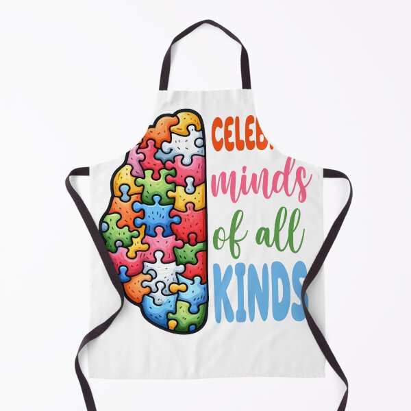 Item preview, Celebrate Minds of All Kinds, Autism Awareness, Inclusion Neurodiversity Special Ed Advocate designed and sold by behindthefacts.