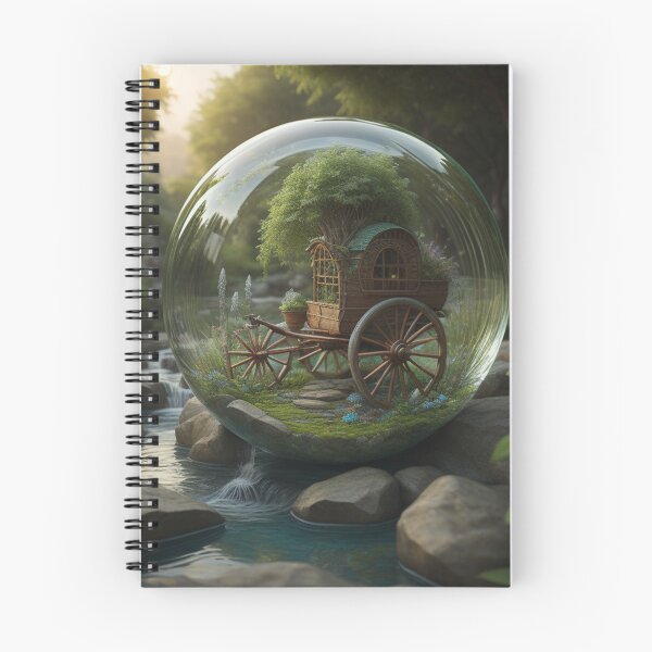 Item preview, Enchanted Wilderness: Sunlit Glass Orb Wagon Wheel designed and sold by EnchantedVista.