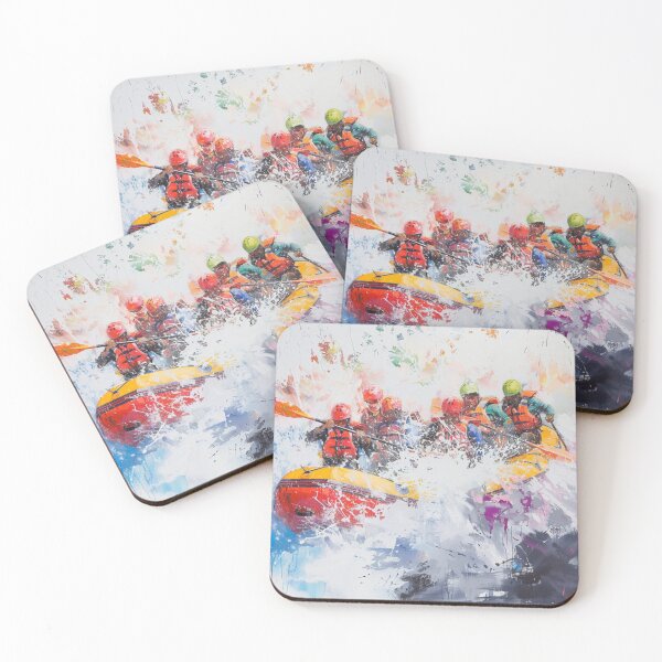 Item preview, Rafters kicking splashes colour manoeuvre Active Outdoors Inspired Art designed and sold by CDC40.