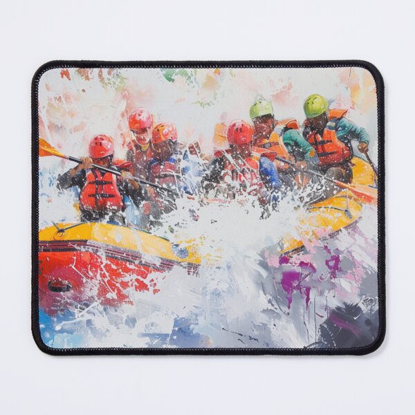 Item preview, Rafters kicking splashes colour manoeuvre Active Outdoors Inspired Art designed and sold by CDC40.