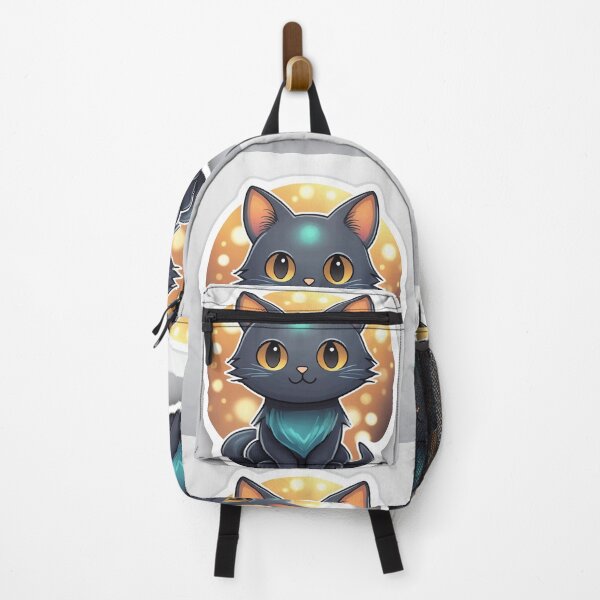 Item preview, Mystical Black Cat Sticker designed and sold by CatStickershere.