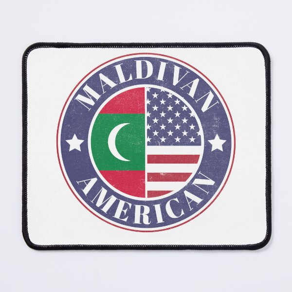 Item preview, Proud Maldivan-American Badge - Maldives Flag designed and sold by chrisrivait.