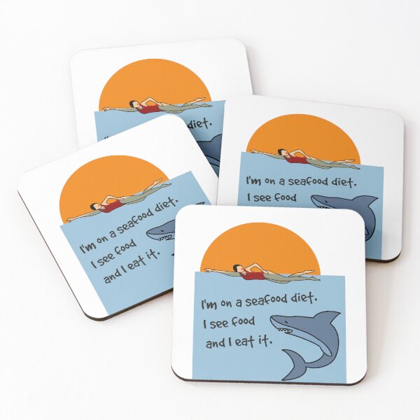 Item preview, Seafood Diet - Funny Gifts for Seafood Lovers designed and sold by SiskinArt.