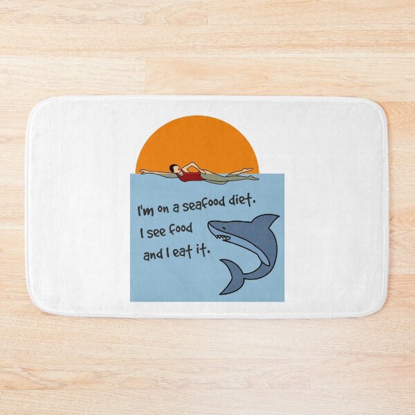 Item preview, Seafood Diet - Funny Gifts for Seafood Lovers designed and sold by SiskinArt.