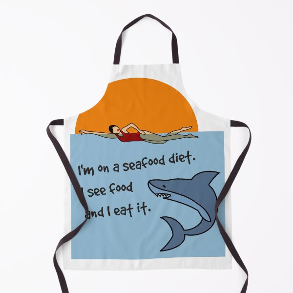 Item preview, Seafood Diet - Funny Gifts for Seafood Lovers designed and sold by SiskinArt.