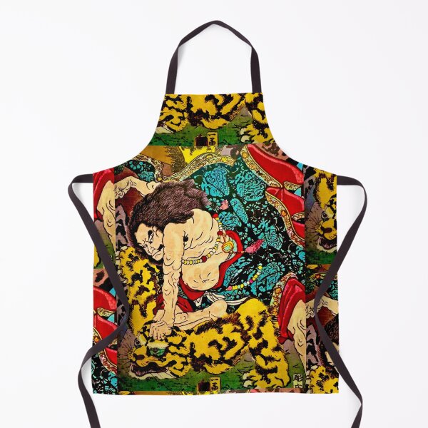 Item preview, Taming the Tiger Ukiyo designed and sold by Daruma786.