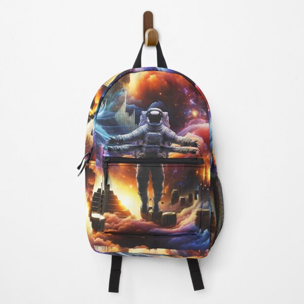 Item preview, Astronaut in Mystical Pre-Hispanic Dreamscape designed and sold by Omar Lopez-Rincon.