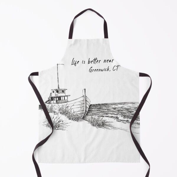Item preview, Greenwich, CT Life is better near the water designed and sold by Marek Boltruczuk.