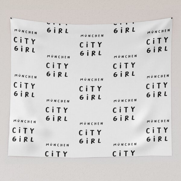 Item preview, München CITY GIRL | Typography Design | Minimalist Aesthetic designed and sold by RM-Journey.