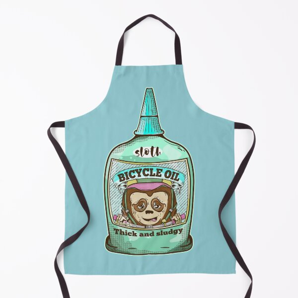 Item preview, Sloth bicycle oil designed and sold by piedaydesigns.