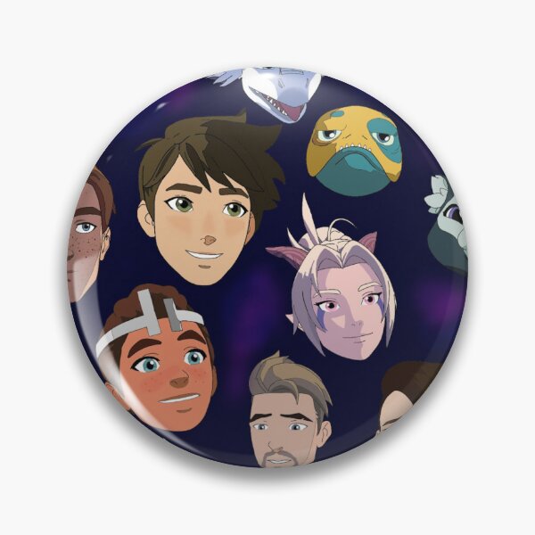 Item preview, The Dragon Prince characters designed and sold by prettyodd04.