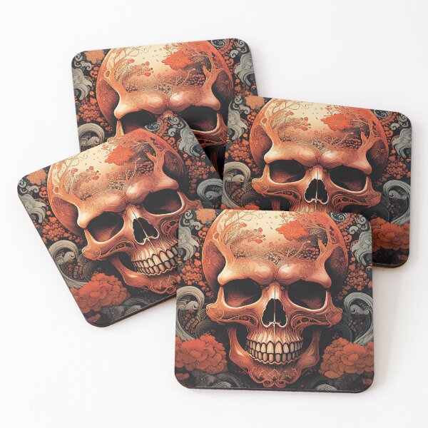 Item preview, Tattoo SKULL/2 designed and sold by Synthwave Poem.