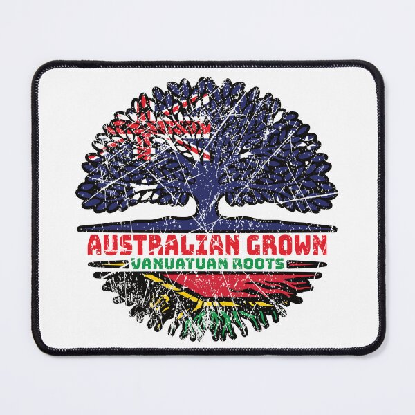 Item preview, Vanuatu Vanuatuan Vanuan Australian Australia Tree Roots Flag designed and sold by FlagX.