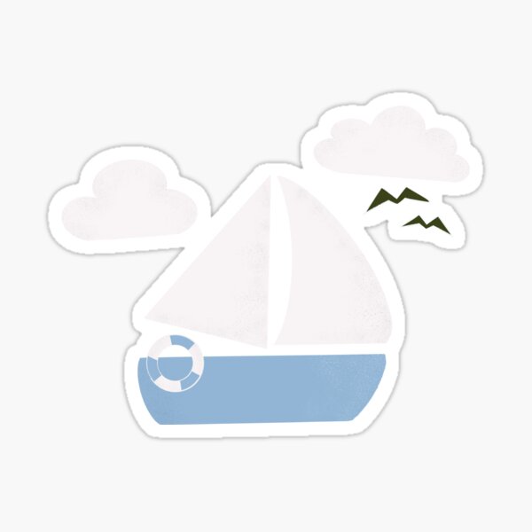 Item preview, Sea Love - Sailboat  designed and sold by ZeesArts.