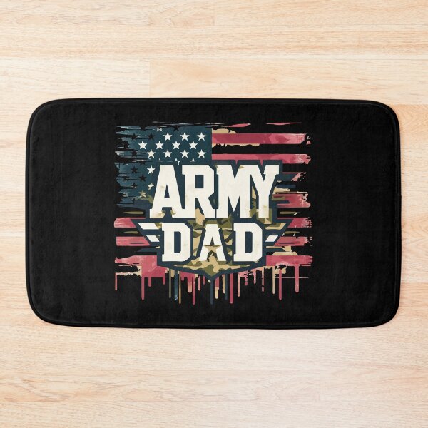 Item preview, Proud Army Dad American Flag designed and sold by TomFrontierArt.