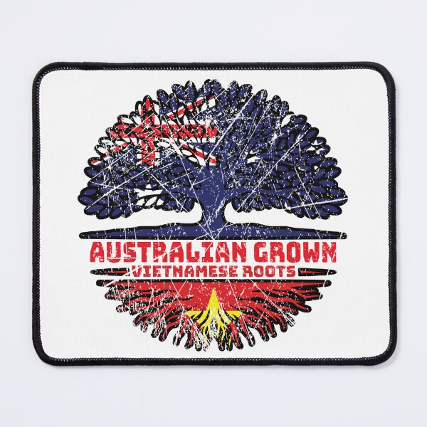 Item preview, Vietnamese Vietnam Australian Australia Tree Roots Flag designed and sold by FlagX.