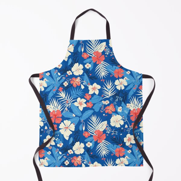 Item preview, Blue Hawaiian Motif II | Seamless designed and sold by Unrooted.