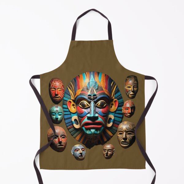 Item preview, Tribal masks  designed and sold by AbhiVats.