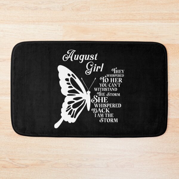 Item preview, August Girl - white butterfly - they whispered to her you cant withstand the storm designed and sold by EvaAngel.