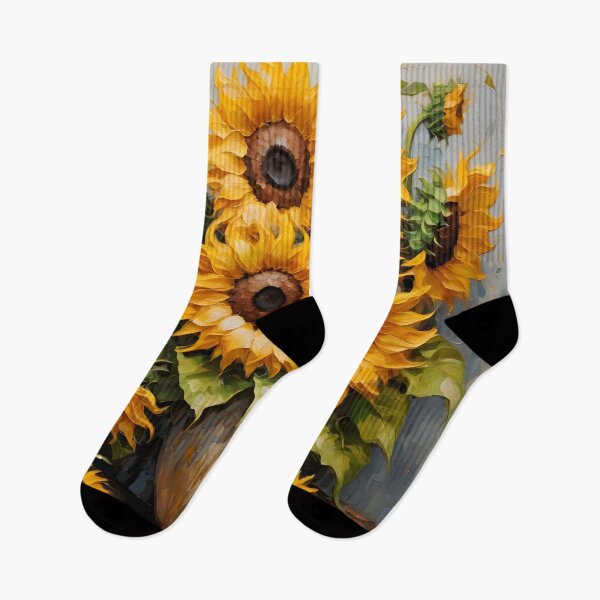 Item preview, Sunflowers In Oil Painting Style. Bouquet Of Sunflowers. designed and sold by Adelberton.