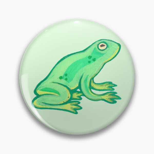 Item preview, Green Frog designed and sold by HalfMoonWorks.
