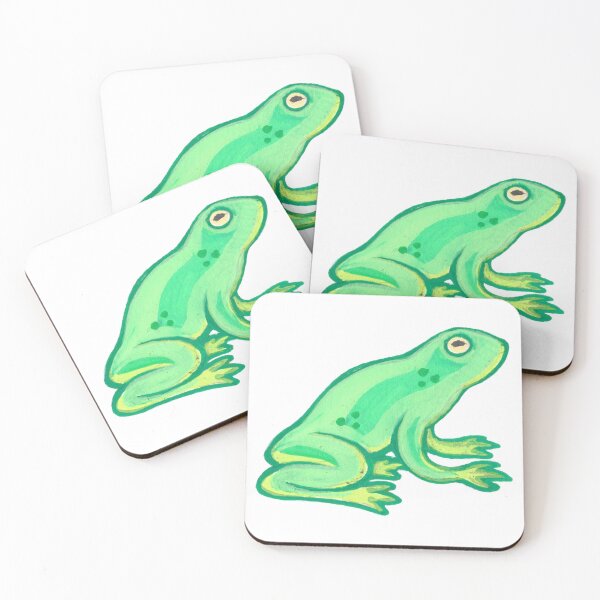 Item preview, Green Frog designed and sold by HalfMoonWorks.
