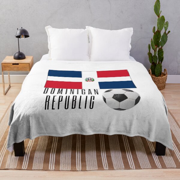 Item preview, Flag of Dominican Republic with a Football designed and sold by Frasmosa.