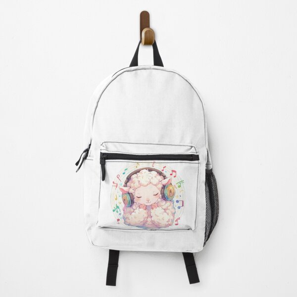 Item preview, Cute Lamb Listening to music // Loving Lamb Animal // Sheep designed and sold by SMARTKIT DESIGNAGENCY.