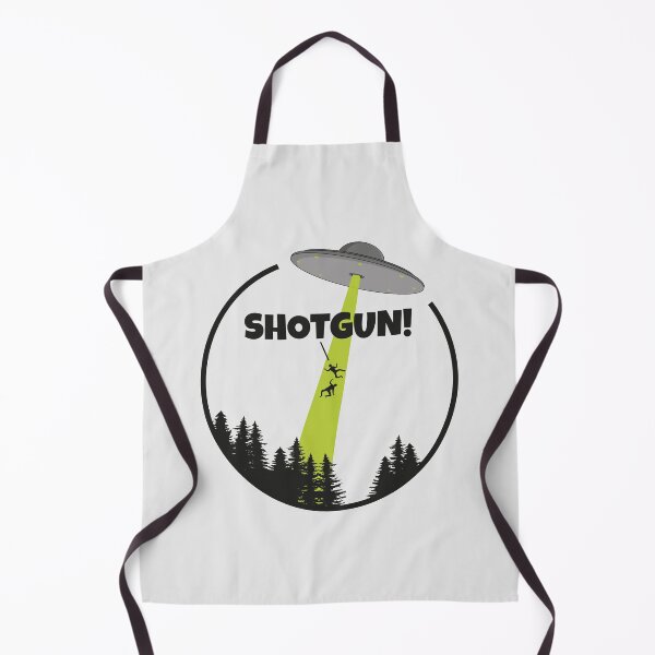 Item preview, UFO Abduction Calling Shotgun designed and sold by PosterDevilCo.