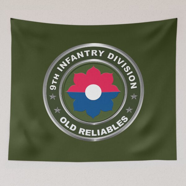 Item preview, 9th Infantry Division Veteran designed and sold by SoldierAlways.