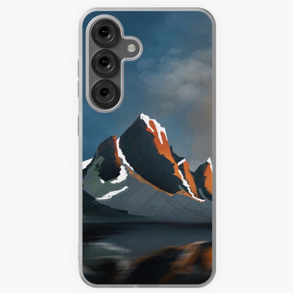 Item preview, Mountains sunset landscape with water reflection designed and sold by ArtKoh.