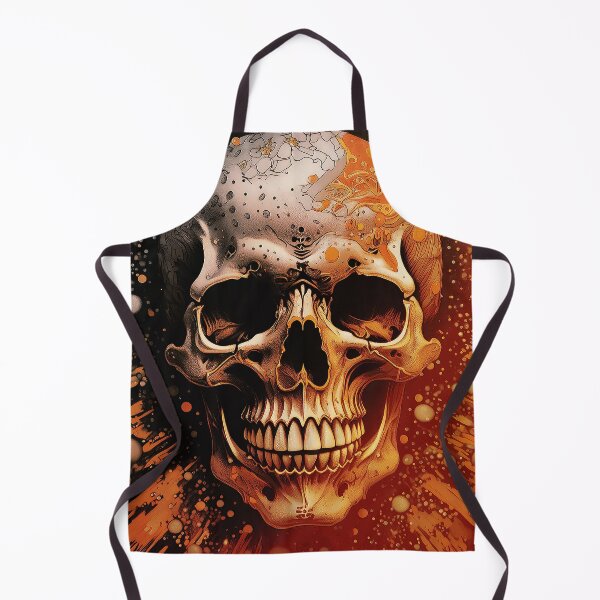 Item preview, Tattoo SKULL psychedelic explosion in space/4 designed and sold by Synthwave Poem.