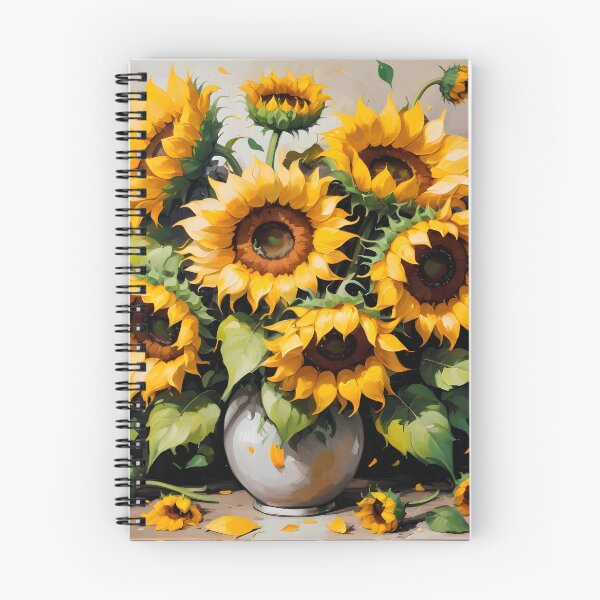 Artikelvorschau, Sonnenblumen, In, Ölgemälde, Style., Blumenstrauß, Von, Sunflowers. entworfen und verkauft von Adelberton.