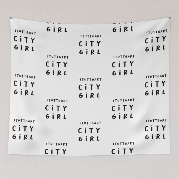 Item preview, Stuttgart CITY GIRL | Typography Design | Minimalist Aesthetic designed and sold by RM-Journey.
