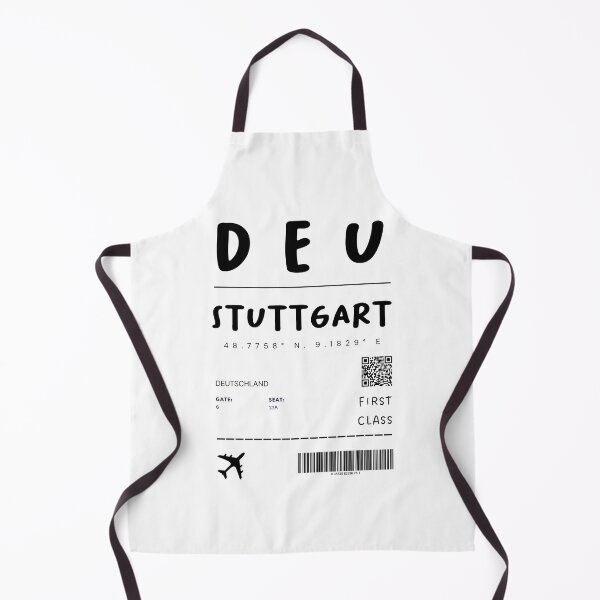 Artikelvorschau, Stuttgart | Flugticket Design | Reisen | Touristen entworfen und verkauft von RM-Journey.
