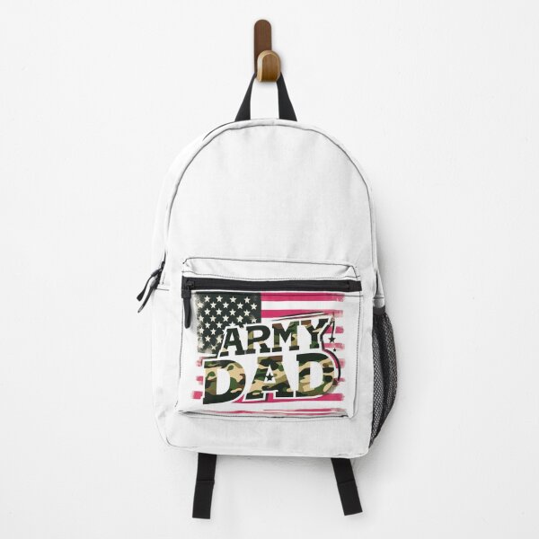 Item preview, Camo Proud Army Dad American Flag designed and sold by TomFrontierArt.