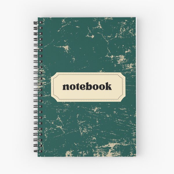 Item preview, Vintage spiral notebook  designed and sold by HelgaKananoven.