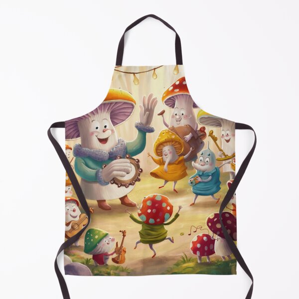 Item preview, Colorful Cheerful Mushroom designed and sold by Printtplus.