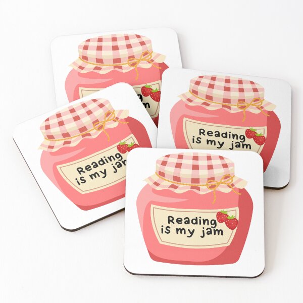 Item preview, Reading is My Jam designed and sold by Cassy Besler.