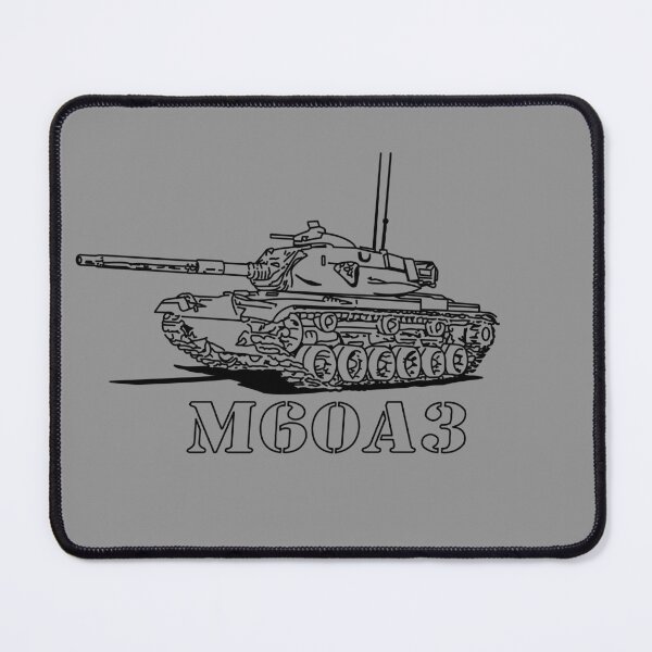 Item preview, M60 A3 American Main Battle Tank Sketch designed and sold by MilitaryMart.