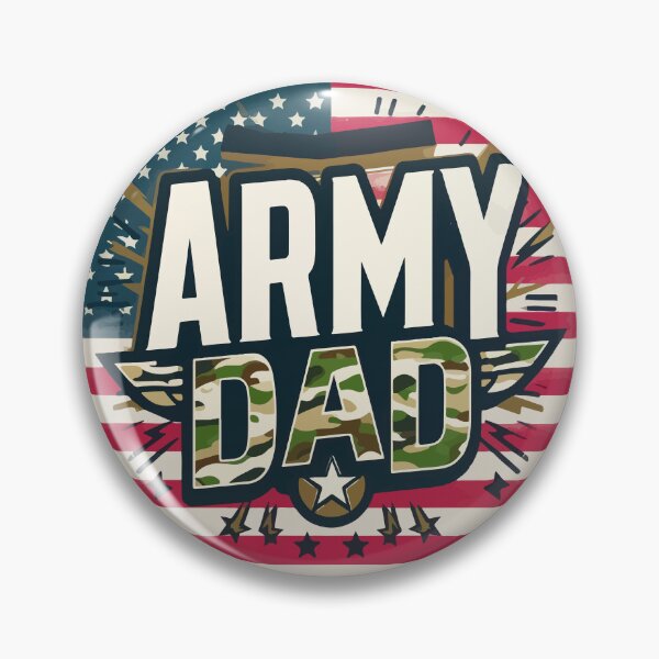 Item preview, Funny Camo Proud Army Dad American Flag designed and sold by TomFrontierArt.