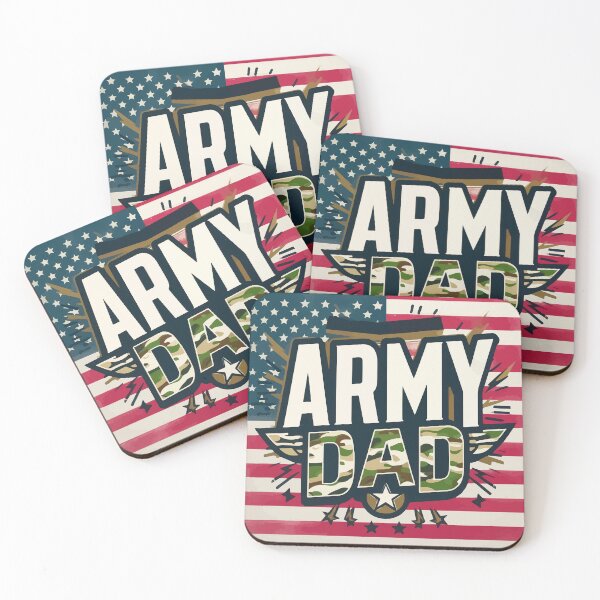 Item preview, Funny Camo Proud Army Dad American Flag designed and sold by TomFrontierArt.
